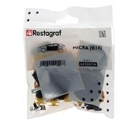 Restagraf - Kit de Fixations pour Portes MICRA (K14FR) (02/2017 à 06/2023) - Kit Complet pour Réparation ou Remplacement - Réf. 603007A