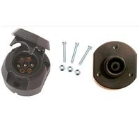 Restagraf - Prise d'Attelage - Visserie & Joint d'Étanchéité Fournis - 17430-7 broches - Plastique - Femelle