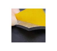 Restagraf - Plaque Adhésive Mousse Anti-Vibrations - Souple - Taille 297 x 210 x 3 mm - Réduction Bruit et Choc - Idéal pour Habitacle, Coffre, Capot - Pour Automobile et Industrie - Réf. 3202