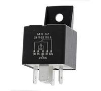 Restagraf - Relais Électrique Inverseur à Diode avec Support - 5 Broches - 22/10 A et 24 V - Pour Circuits Automobiles - Commande de Feux, Klaxons, Ventilateurs - Réf. 41301 - Blister de 1