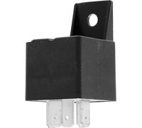 Restagraf - Relais Électrique Inverseur à Résistance avec Support - 5 Broches - 40/15 A et 12 V - Pour Circuits Automobiles - Commande de Feux, Klaxons, Ventilateurs - Réf. 6500 - Blister de 1