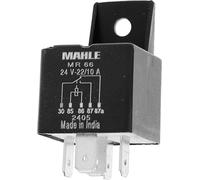 Restagraf - Relais Électrique Inverseur avec Support - 5 Broches - 22/10 A et 24 V - Pour Circuits Automobiles - Commande de Feux, Klaxons, Ventilateurs - Réf. 6499 - Blister de 1