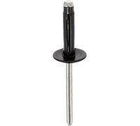 Restagraf - Rivet Expansé Tête Large Aluminium - Compatible avec Alpine, DS, Ford, Peugeot, Renault - Diamètre 4,8 mm - Longueur 20,5 mm - Réf. 42664 - Boîte de 100