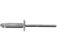 Restagraf - Rivet Expansé Tête Large Aluminium - Compatible avec FIAT DOBLO II, RENAULT KANGOO III, MEGANE II, TWINGO II, VEL SATIS - Diamètre 4,8 mm - Longueur 19,8 mm - Réf. 11421 - Sachet de 30