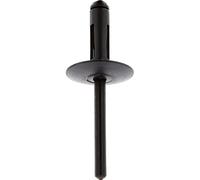 Restagraf - Rivet Plastique pour Fixation Carrosserie - Pour Trou 6 mm - Compatible avec BMW, Mini - Réf. 42627 - Boîte de 100