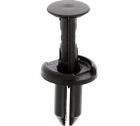 Restagraf - Rivet Plastique pour Fixation Carrosserie - Spécial Bouclier - Pour Trou 5 mm - Compatible avec Lexus, Toyota - Réf. 130089 - Sachet de 6, Noir