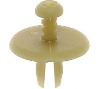 Restagraf - Rivet Plastique pour Fixation Carrosserie - Spécial Écran Thermique - Pour Trou 6,2 mm - Compatible avec Citroën, Dacia, DS, Peugeot - Réf. 1273 - Sachet de 12