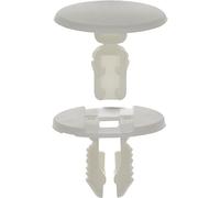 Restagraf - Rivet Plastique pour Fixation Carrosserie - Spécial Moulure de Hayon - pour Trou 8,2 mm - Compatible avec Mitsubishi, Renault - Réf. 12995 - Sachet de 6