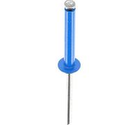 Restagraf - Rivets Épanouis Bleus pour Plaques d'Immatriculation - Diamètre 4 mm - Fixation Durable sur Carrosserie ou Support Plastique - Réf. 4727 - Sachet de 39