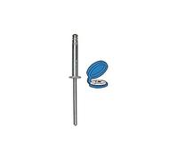 Restagraf - Rivets Expansés avec Chapos Bleus pour Plaques d'Immatriculation - Diamètre 4 mm - Fixation Durable sur Carrosserie ou Support Plastique - Réf. 4547 - Sachet de 30