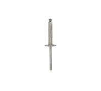 Restagraf - Rivets Expansés Noirs pour Plaques d'Immatriculation - Diamètre 4 mm - Fixation Durable sur Carrosserie ou Support Plastique - Réf. 4500 - Sachet de 41