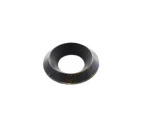Restagraf - Rondelle Cuvette pour Vis à Tête Fraisée - Diamètre 4,8 mm - Laiton - Zingué Noir - Répartition de Charge - Usage Automobile et Bricolage - Réf. 676 - Sachet de 40