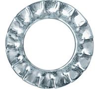 Restagraf - Rondelle Éventail à Denture Externe (AZ) - Diamètre 10 x 18 mm - NFE 27-624 - Répartition de Charge - Usage Automobile et Bricolage - Réf. 554 - Sachet de 45