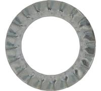 Restagraf - Rondelle Éventail à Denture Externe (AZ) - Diamètre 16 x 26 mm - NFE 27-624 - Répartition de Charge - Usage Automobile et Bricolage - Réf. 568 - Sachet de 25