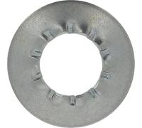 Restagraf - Rondelle Éventail Conique à Denture Interne (JZC) - Diamètre 8 x 17.5 mm - NF E25-512 - Acier XC75 - - Répartition de Charge - Usage Automobile et Vricolage - Réf. 542 - Sachet de 50