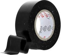 Restagraf - Ruban Adhésif PVC Noir - Élongation 1,9 - Longueur 10 m - Isolation Électrique et Faisceaux - Résistance et Souplesse - Réf. 226640 - Blister de 1