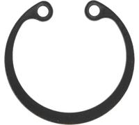 Restagraf - Segment d'Arrêt pour Arbres et Axes - 25 x 1,2 mm - DIN 472 - Montage en Gorge Intérieure - Acier XC75 - Fixation Mécanique Fiable et Rapide - Réf. 7328 - Sachet de 15