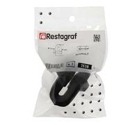 Restagraf - Silent Bloc d'Échappement - Longueur 57 mm - Support Antivibratoire pour Ligne ou Pot - Compatible avec RENAULT CLIO, EXPRESS, LAGUNA, SAFRANE, SCENIC - Réf. 2538 - Sachet de 1