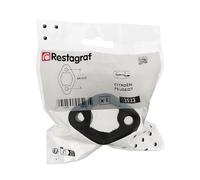 Restagraf - Silent Bloc d'Échappement - Longueur 63 mm - Support Antivibratoire pour Ligne ou Pot - Compatible avec Citroën, Peugeot (Certains Véhicules) - Réf. 2523 - Sachet de 1
