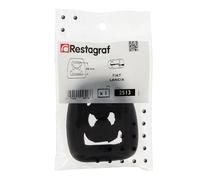 Restagraf - Silent Bloc d'Échappement - Longueur 64 mm - Support Antivibratoire pour Ligne ou Pot - Compatible avec FIAT PANDA, LANCIA Y10 - Réf. 2513 - Sachet de 1