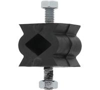 Restagraf - Silent Bloc d'Échappement - M6-1.00 - Longueur 25 mm - Support Antivibratoire pour Ligne ou Pot - Compatible avec RENAULT R5 - Réf. 2501 - Sachet de 2
