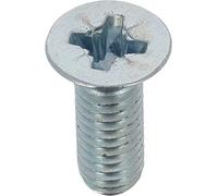 Restagraf - Vis à Métaux Fraisée Spéciales Disque de Frein - Fixation Carrosserie et Pièces Mécaniques - Acier - M6-1.00 x 16 mm - Réf. 227271 - Blister de 4