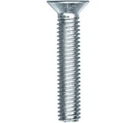 Restagraf - Vis à Métaux Tête Fraisée - M6-1.00 x 30 mm - Acier Classe 4.8 - DIN 965 - Fixation Pièces Mécaniques, Carrosserie - Réf. 858 - Sachet de 30