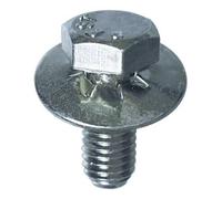 Restagraf - Vis à Métaux Tête Hexagonale Avec Rondelle - M8-1.25 x 20 mm - Fixation Pièces Mécaniques, Carrosserie - Réf. 846 - Sachet de 20