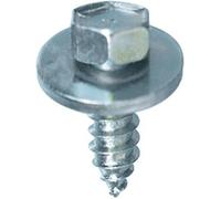 Restagraf - Vis à Tôle Hexagonale - Fixation Carrosserie et Pièces Mécaniques - Acier - Diam. 5,5 mm - Long. 16 mm - Réf. 652 - Sachet de 35