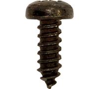 Restagraf - Vis à Tôle - Tête Cylindrique Bombée Pozidrive - Acier Zingué Noir - Standard DIN 7981 - Fixation Carrosserie - Réf. 688 - Sachet de 50