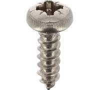 Restagraf Vis à Tôle Tête Cylindrique Bombée Pozi Inox A4 St 3x10 mm Din 7981 (Pack de 30 Pcs)