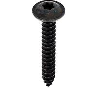 Restagraf - Vis à Tôle - Tête Ronde Large Torx - Acier Zingué Noir - Standard NFE 25-655 - Fixation Carrosserie - Réf. 775 - Sachet de 15