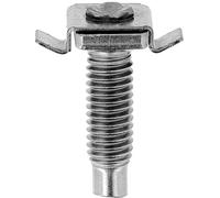 Restagraf - Vis en Cage avec Écrou Clipsable M6-1.00 x 20 mm - Fixation pour Tôle ou Châssis - Compatible avec Fiat, Peugeot (Certains Véhicules) - Réf. 1401