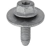 Restagraf - Vis Hexagonale à Embase Spéciales Carénage Sous Moteur - Acier Classe 8.8 - Diam. M6-1.00 x 20 mm - Réf. 11568 - Compatible avec Dacia, Fiat, Mitsubishi, Nissan, Opel, Renault, Smart