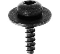 Restagraf - Vis pour Matériaux Tendres Spéciales Carénage Sous Moteur - Fixation Carrosserie et Pièces Mécaniques - Diam. 5 mm - Long. 20 mm - Réf. 11387 - Sachet de 10