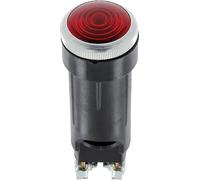 Restagraf - Voyat Lumineux Rouge avec Ampoule - Diamètre 18 mm - 2 W - Signalisation Électrique 24 V - Indicateur Visuel Compact - Montage Tableau de Bord, Armoires - Réf. 41406 - Blister de 2