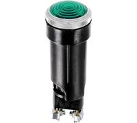 Restagraf - Voyat Lumineux Vert avec Ampoule - Diamètre 18 mm - 2 W - Signalisation Électrique 12 V - Indicateur Visuel Compact - Montage Tableau de Bord, Armoires - Réf. 6929 - Blister de 2