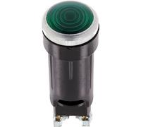 Restagraf - Voyat Lumineux Vert avec Ampoule - Diamètre 18 mm - 2 W - Signalisation Électrique 24 V - Indicateur Visuel Compact - Montage Tableau de Bord, Armoires - Réf. 41407 - Blister de 2