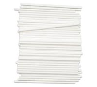 RESTALLADNWEST Lot de 100 bâtonnets de sucettes, bâtonnets en papier, bâtons de gâteau, longueur 7,3 cm, pour faire des sucettes, des gâteaux, des bonbons, des chocolats, des cookies