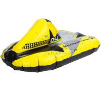 RESTART Luge gonflable scooter des neiges - Taille unique - Noir gris et jaune