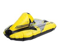 RESTART Luge gonflable scooter des neiges - Taille unique - Noir gris et jaune