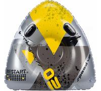 RESTART Tri-Kyrill - Luge Bob Gonflable Schneereifen Snowtube 110cm