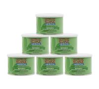 RESTASE | Cire d'épilation liposoluble, Micromica, peaux sensibles et poils courts et difficiles, 6 x 400 ml, fabriquée en Italie