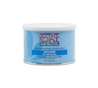 RESTASE | Cire dépilatoire liposoluble, azulène, peaux délicates, 400 ml, fabriquée en Italie