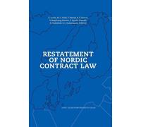 Restatement Of Nordic Contract Law