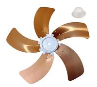 Restaurae Ventilateur - Pièces De Refroidissement Puissantes En Aluminium Avec Capuchon D'écrou | Pièces De Rechange D'hélice De Ventilateur À 5 Feuilles, Pour Mur De Table, Extérieur, Chambre À Couch