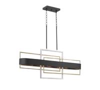 Restaurant d'art scandinave, îlot de bar, lustre, département des ventes, meubles, salle d'exposition, magasin cosmétiques, concepteur, lignes géométriques, luminaires,lumières suspendues