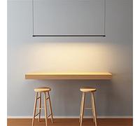 Restaurant Dining Table Strip Pendant Lamp LED Office Lights Hanging Lamps Decor Lighting Fixture Adjustable Chandeliers