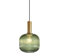 Restaurant Lampe Suspendue Bar Chevet Lampe Suspendue E27 Simple Personnalité Moderne Lustre En Verre - Vert Mode Plafonnier Dispositif D'éclairage,Lustres