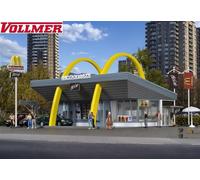 Vollmer McDonald's 43634 avec McDrive 17,5 x 16 x 10 cm Jaunes